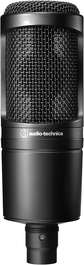 Audio-Technica AT2020 cardioid studio condenser microphone