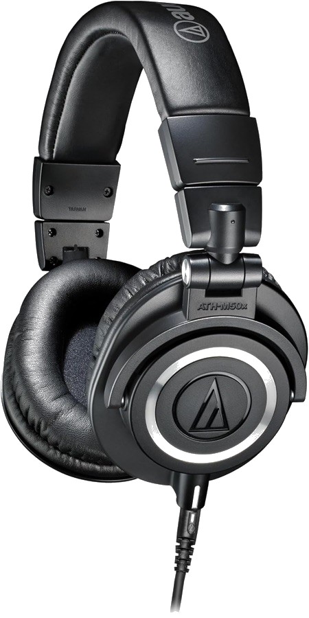Audio-Technica ATH-M50x studio monitor headphones