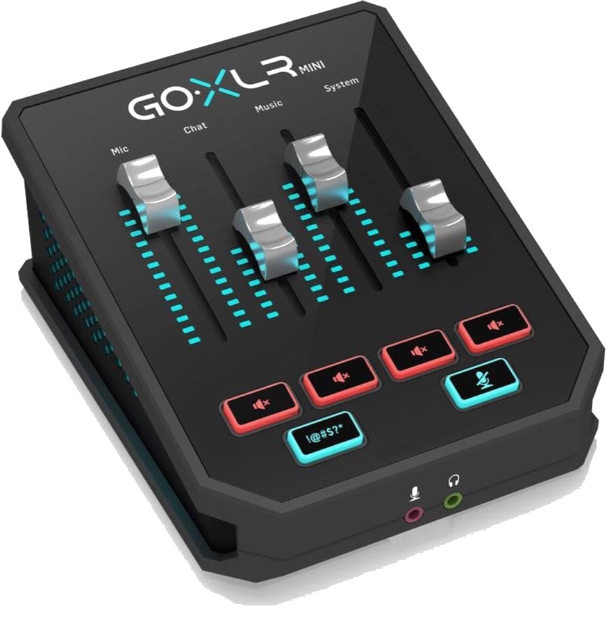 TC Helicon GoXLR Mini broadcast mixer