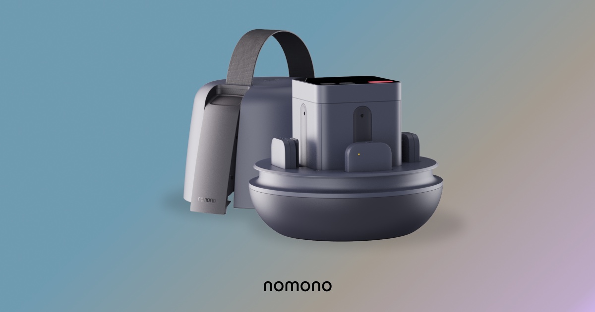 Nomono Sound Capsule recording kit with charging case and wireless lavalier mics